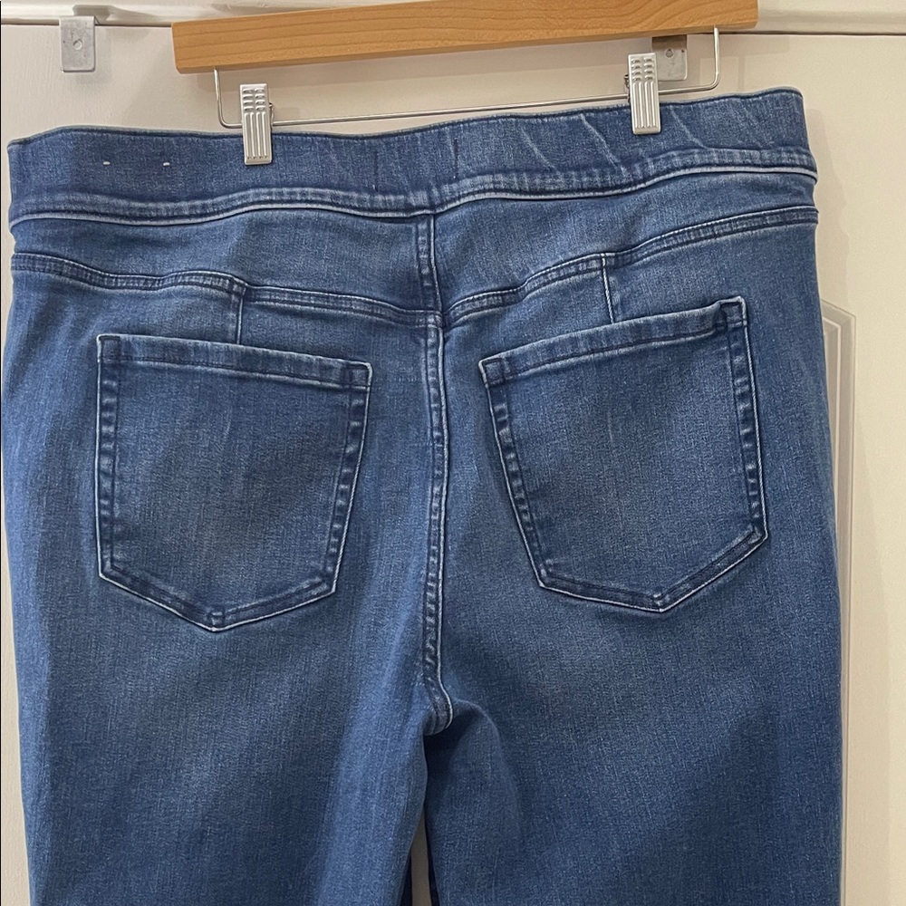 Lane Bryant Dark Blue Flare Jeans - Picture 3 of 7